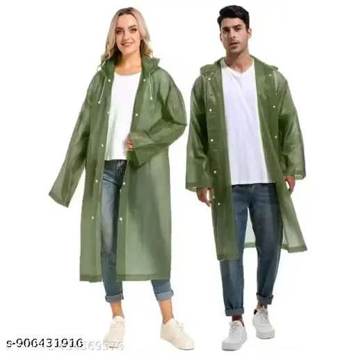 Solid Men Raincoat ,Barsari,Long Raincoat,Raincoat for women,Men raincoat,Lightwaighted Raincoat,Black,Blue,Raincoat for women,Kids Dark Green