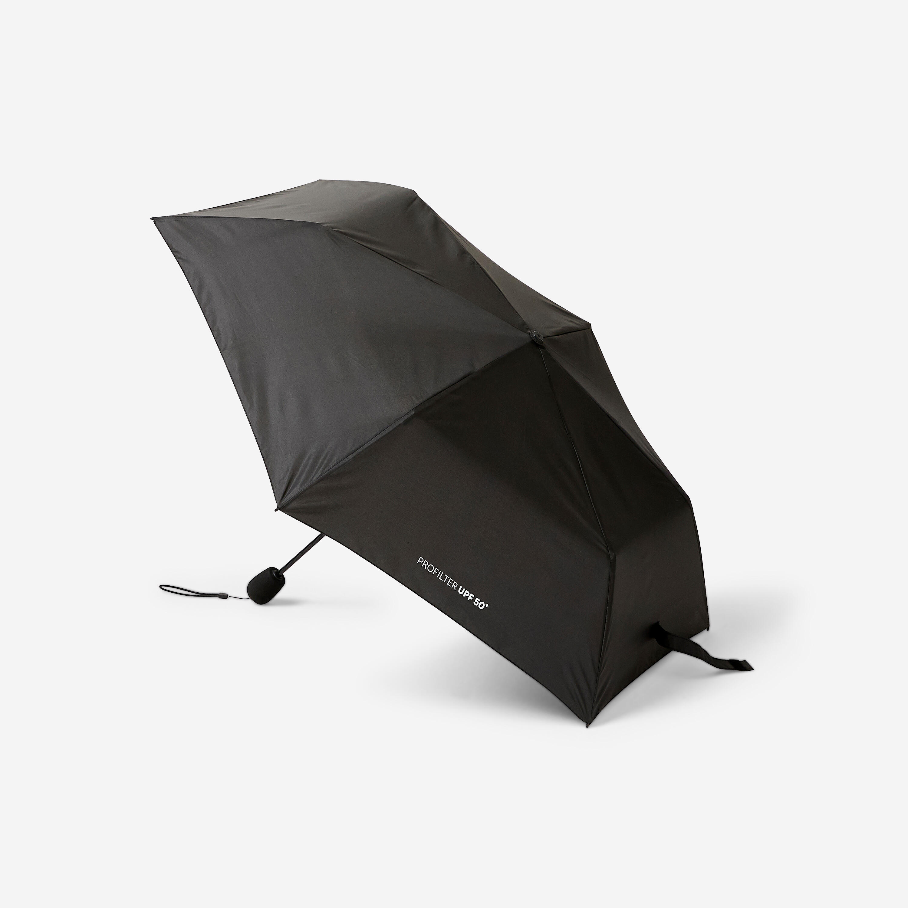 Umbrella Unisex ProFilter Micro Lightweight Compact Travel Weather Protection Sun & Rain - Black